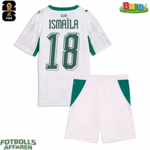 Senegal Ismaila Sarr #18 Hemmaställ Barn VM 2026 Kortärmad (+ Korta byxor)
